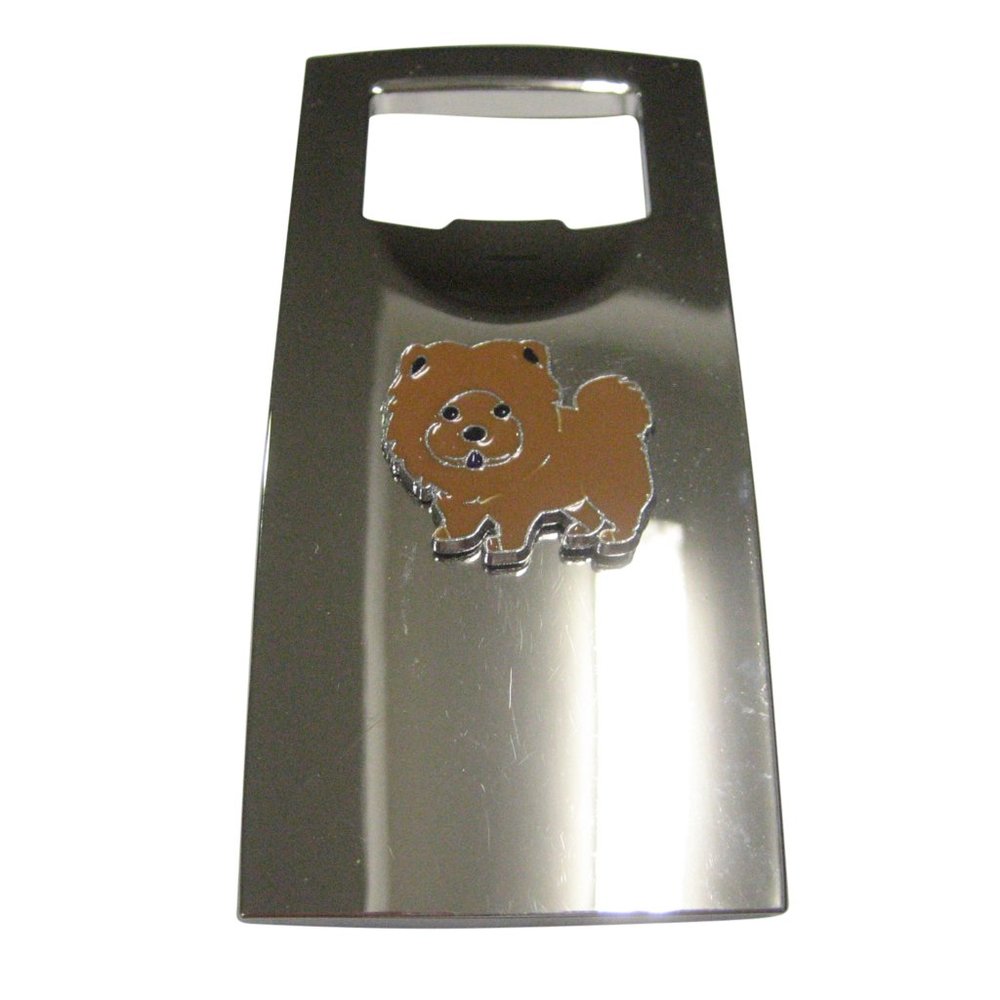 Brown Toned Chow Chow Dog Bottle Opener